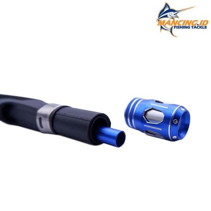 Reel Seat EVA Handle Joran Putar 37CM Gagang Joran Costum