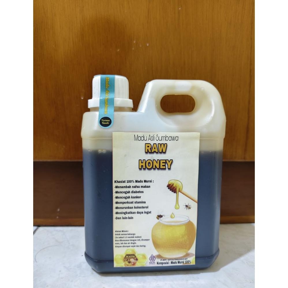 

(Terbaru) Madu Reihan Asli Hutan Sumbawa Hitam Pahit 1L (Terlaris)