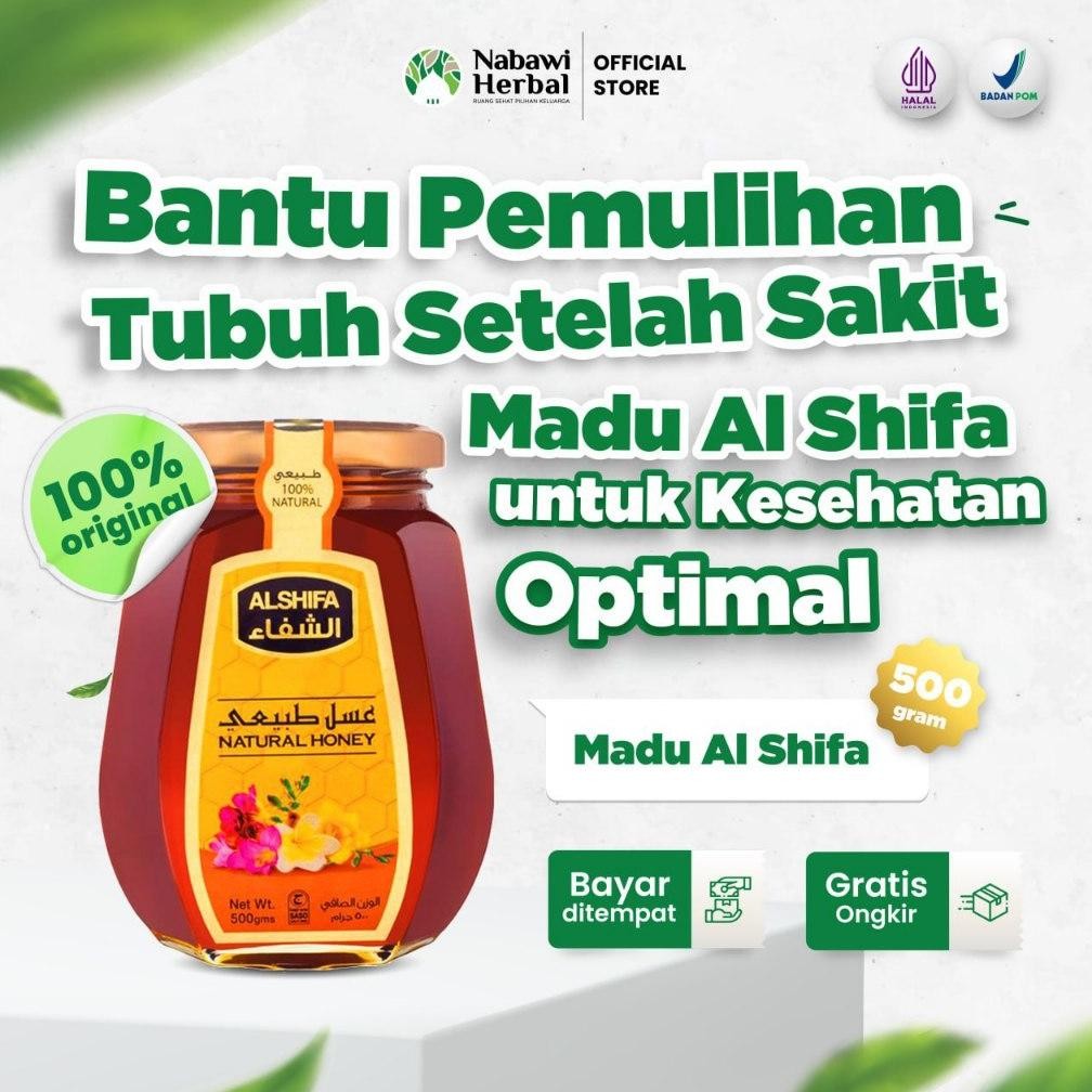

(Terbaru) ALSHIFA - Madu Al Shifa Natural Honey 500gr (Terlaris)