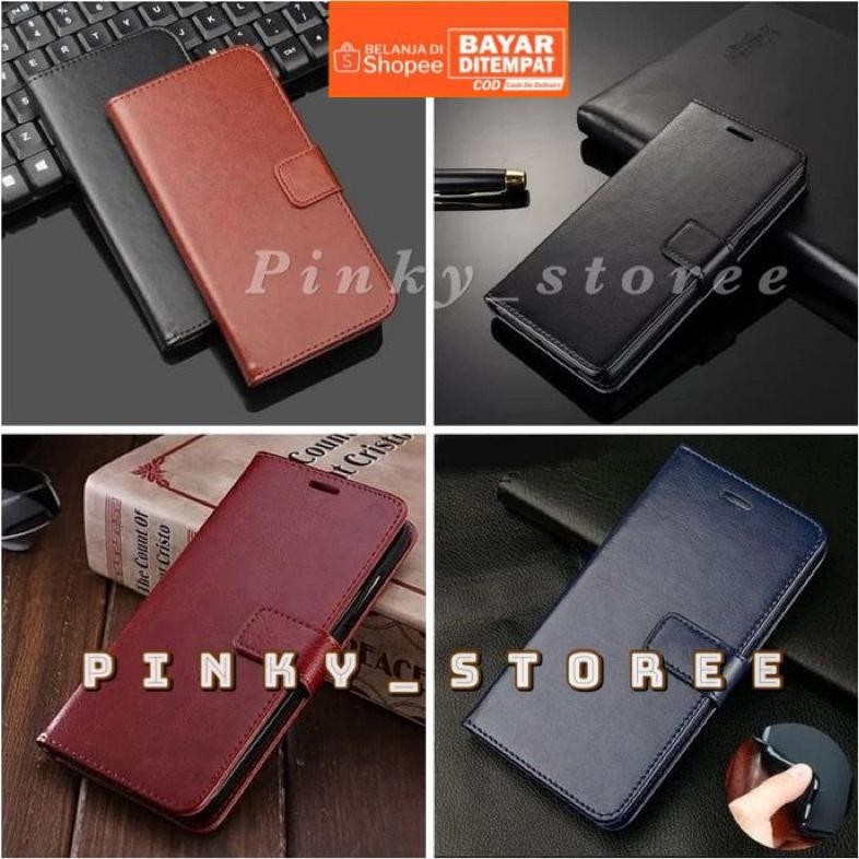 Diskon Leather Flip Case Iphone 7/ Iphone 7Plus/ Iphone 8/ Iphone 8Plus/ X/ Xs/ Xr/ Iphone 11/ Leath