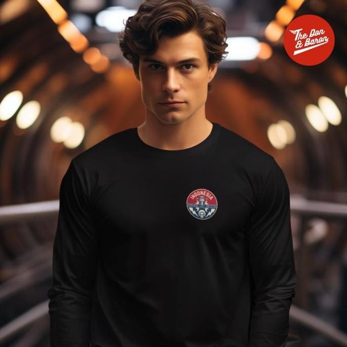 ready  Kaos Lengan Panjang Indonesia Vintage Motor Biker Brotherhood Vol.6