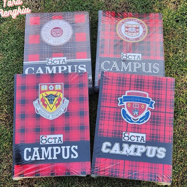 

Promo Tr - 10Pcs Buku Tulis Octa Campus 36 Lembar Dan Buku Tulis Segitiga Quarto Murah