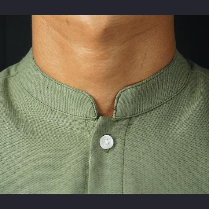 ready  STANLEY ADAMS Kemeja Pria Shanghai Collar Lengan Pendek Varian Motif | Shanghai Shirt | Basic