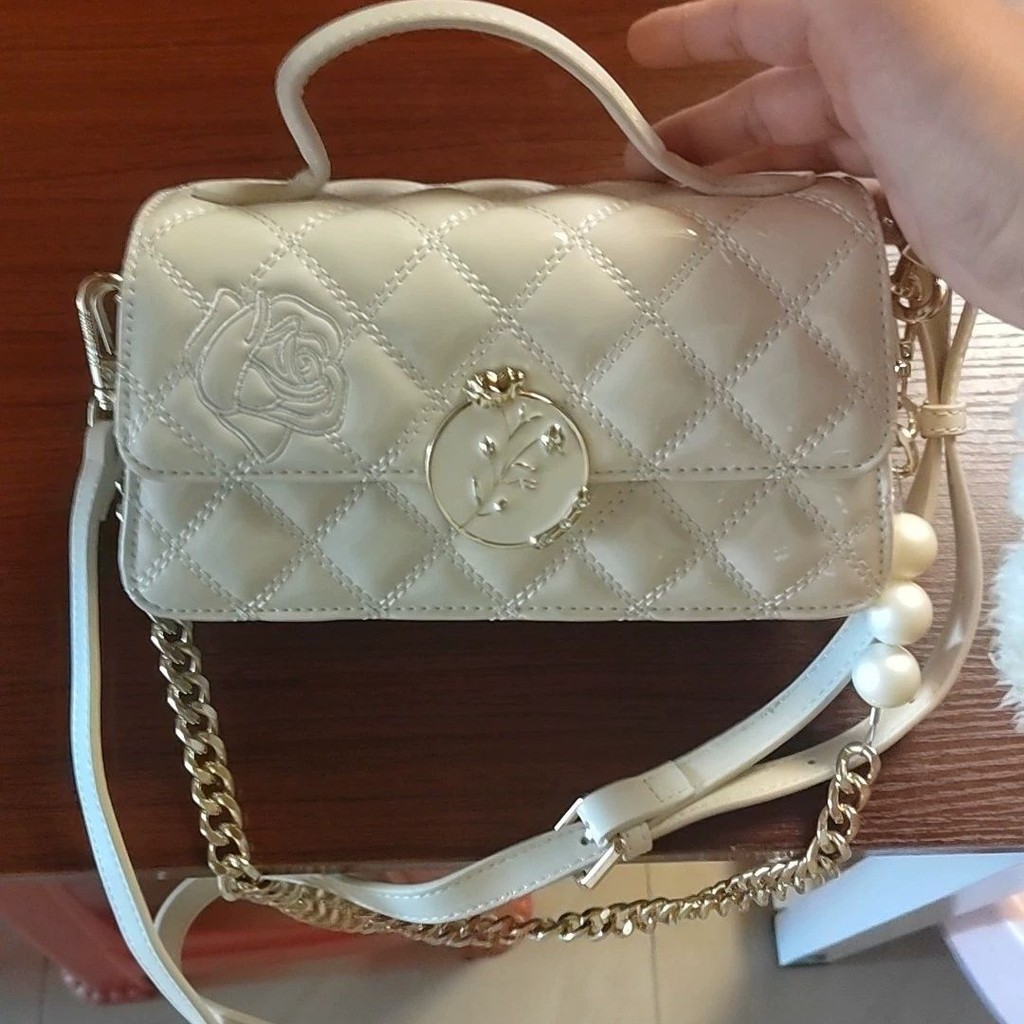 Tas Wanita Kecil Gaya Chanel Tas Baru Tas Selempang Rantai Bahu Tas Persegi Kecil Kotak Amerika