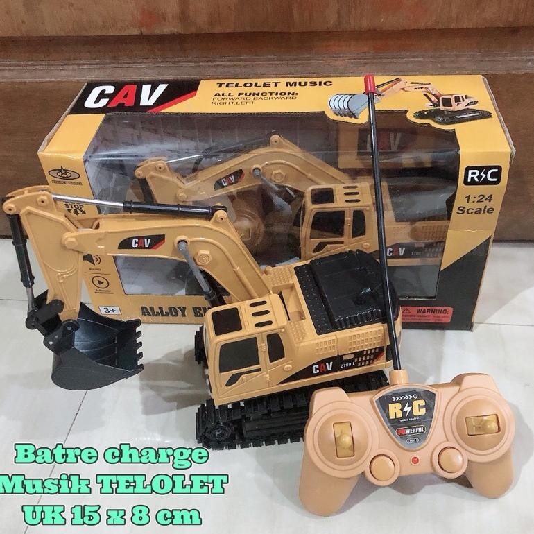 Termurah Mainan Mobil Beko Remote Batre Cas Et-12