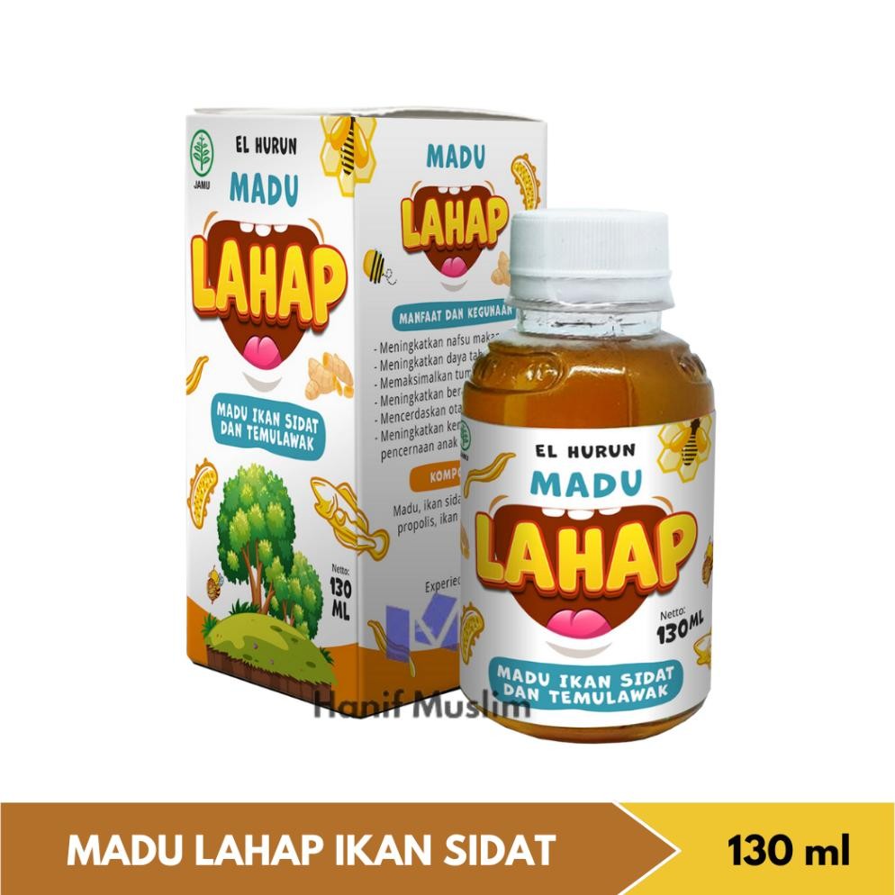 

(Terbaru) Madu Lahap Madu Ikan Sidat Plus Temulawak 130ml Madu Gemuk Badan Anak (Terlaris)