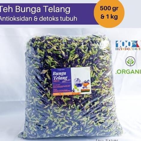 

welcome to tahuan jaya Bunga Telang Kering 1 kg| Teh Biru Bunga Telang | Bunga Telang Tumpuk Organik