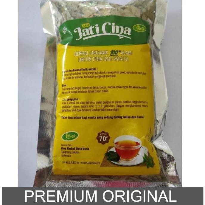

welcome to tahuan jaya PREMIUM ORIGINAL TEH DIET HERBAL JATI CINA 70 gr