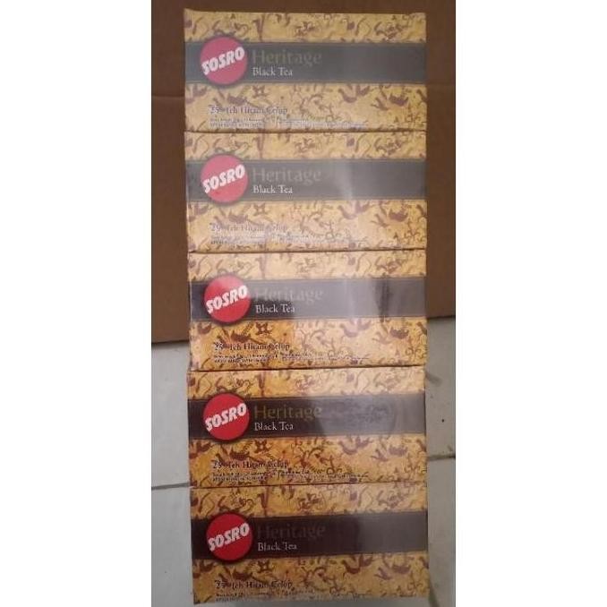 

welcome to tahuan jaya Teh Sostro Heritage Black Tea/Teh hotel/sachet