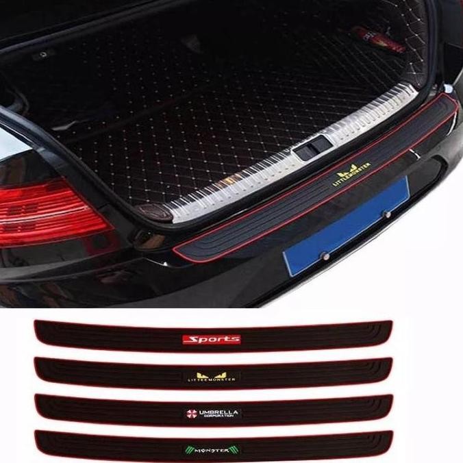 Karet Pelindung Bumper Belakang Mobil / Pelindung Bumper Bagasi Mobil Universal