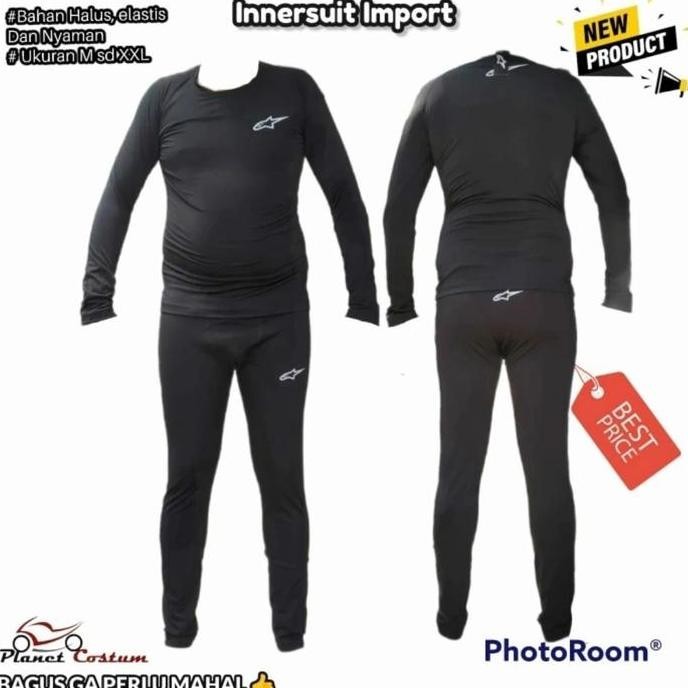 Ready BPIN2 Innersuit Baju Dalaman Wearpack body Protector  Balap touring Harian ALP Motor SEPASANG 