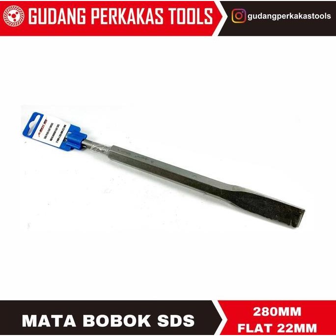 BEBAS ONGKIR - Mata bobok SDS plus flat/gepeng 280x22mm SOLID