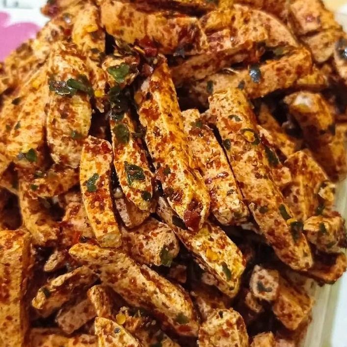 

Basreng Daun Jeruk 1Kg Renyah Bumbu Melimpah