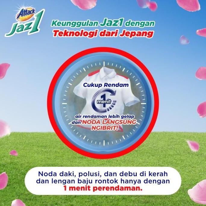 NEW - Attack Jaz Twinpack - Deterjen Bubuk Sabun Cuci Baju