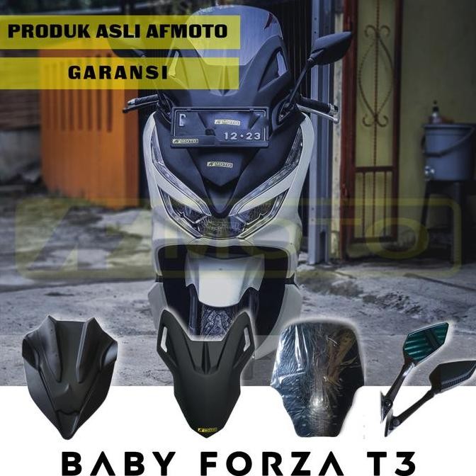 Promo Baby Forza T3 Honda PCX 150 | tameng PCX | windshield PCX | cover pcx COD