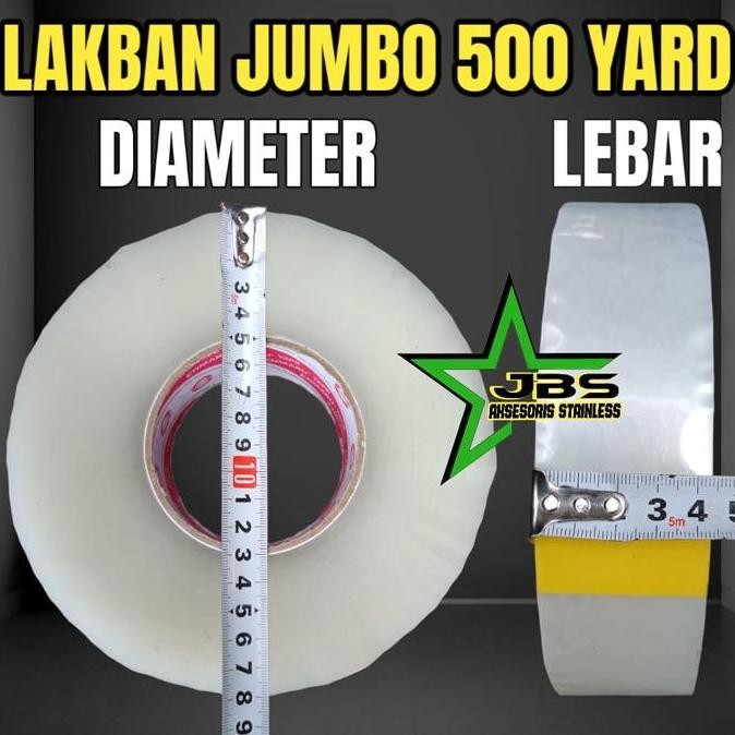 

*:*:*:*:*] LAKBAN 500 YARD FULL BENING/ LAKBAN JUMBO 2 INCH PUTIH