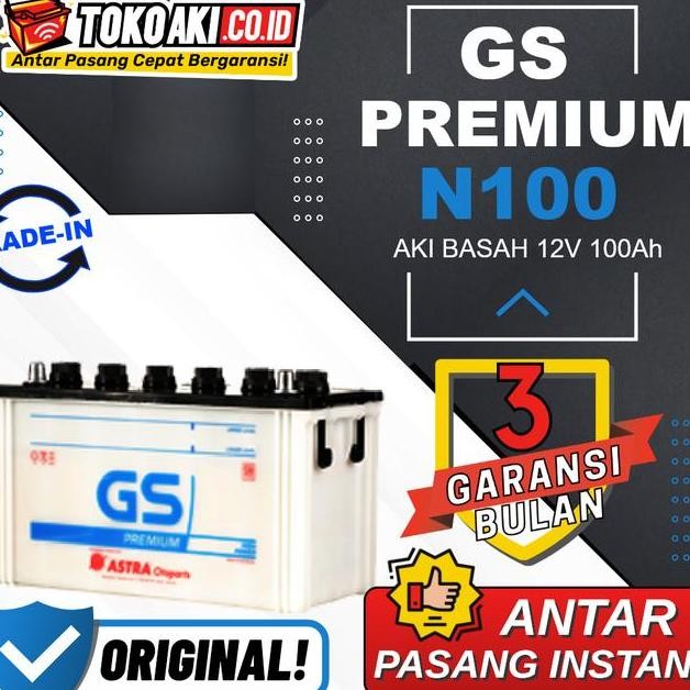 Aki Hardtop Diesel Fj40 Gs N100 100Ah