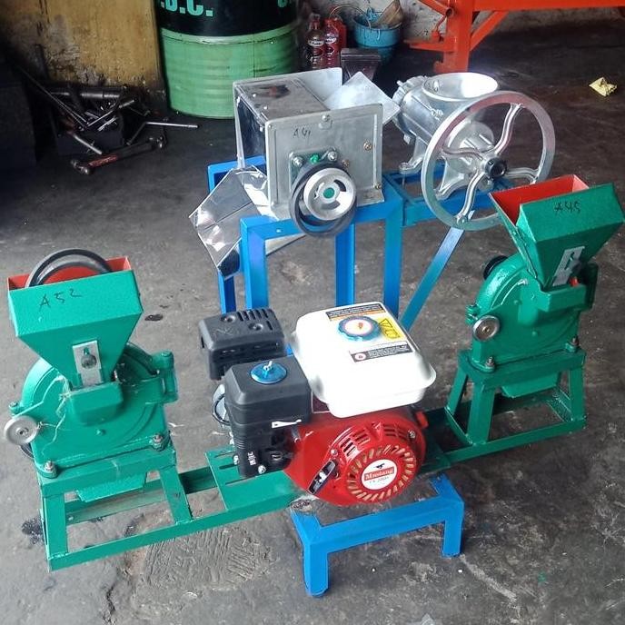 ------] mesin selep tepung multifungsi 4 in 1 / sambal daging kelapa komplit lengkap