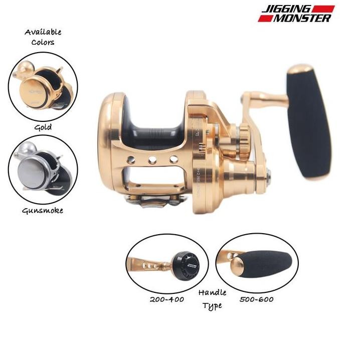 Jigging Monster STRIKER Series Overhead Laut Kuat