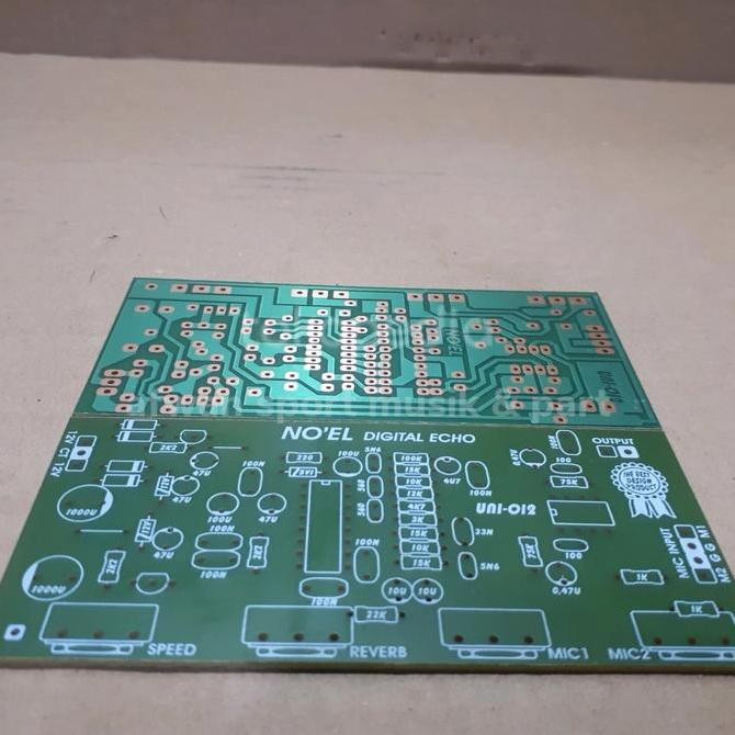 PCB Microphone plus Echo reverb Diy .