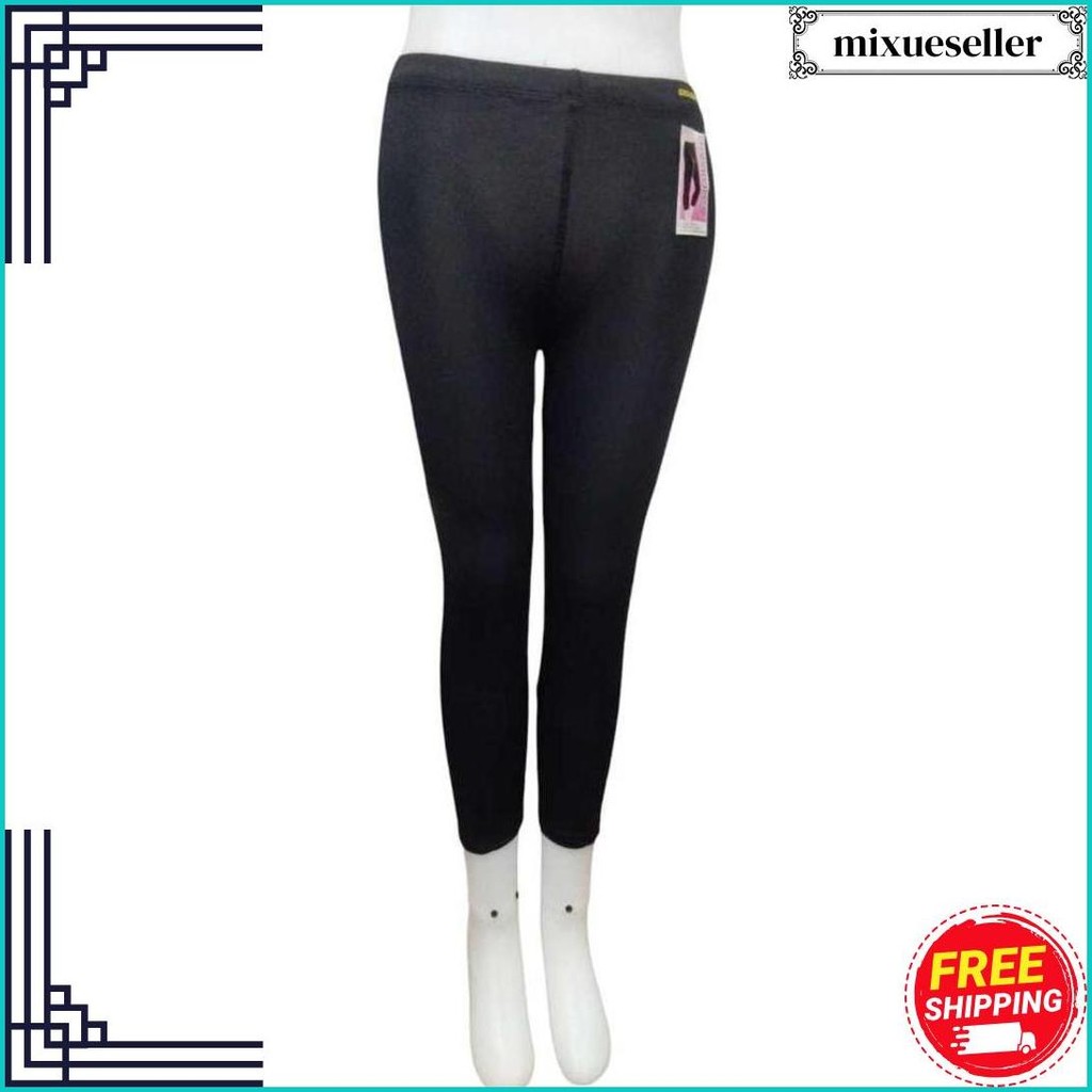 Celana Leging Dewasa 7/8 Merek Guojisan Bahan Katun Spandek Impor Uk Std - Jumbo Cod