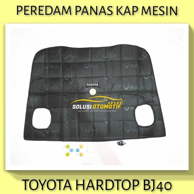 TOYOTA HARDTOP BJ40 FJ40 Peredam Panas Kap Mesin Aksesoris Mobil VTECH