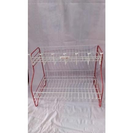 Rak Piring Master 2 Susun Anti Karat Kokoh