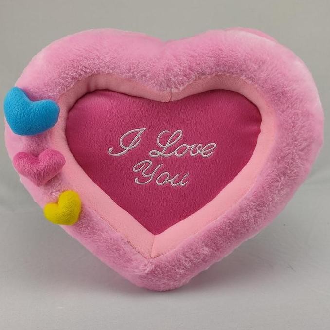 BEBAS ONGKIR - Boneka bantal love i love you