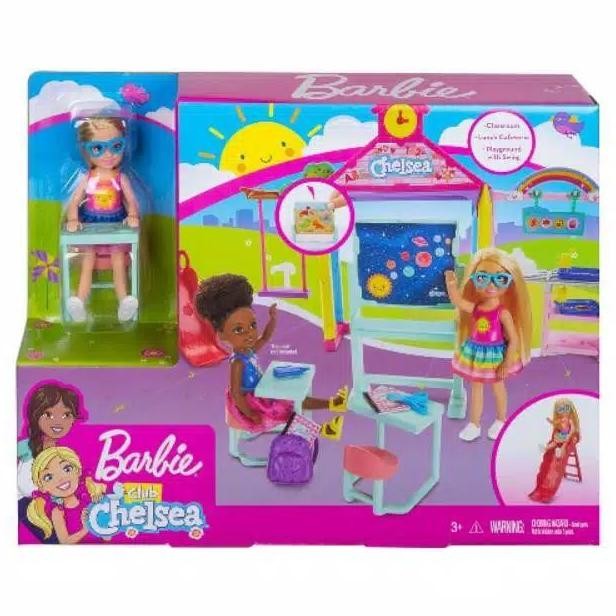 TERLARIS - Barbie Club Chelsea School Playset Class Room Mattel Doll