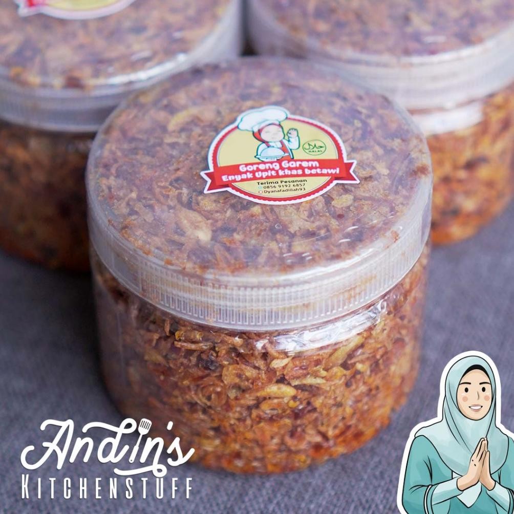 

Goreng Garem Enyak Upit - Bawang Goreng Dengan Bumbu Asli Dan Khas Betawi