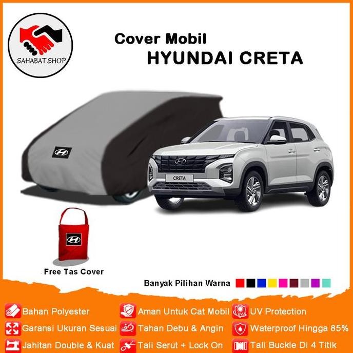 Cover Mobil Creta / Sarung Mobil Hyundai Creta / Penutup Hyundai Creta Baru