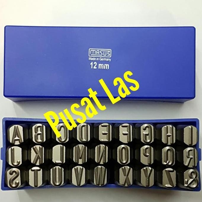 

Huruf Ketok 12Mm / Letter Stamp Punch 12 Mm Masus