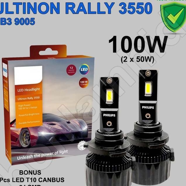 Lampu Led Mobil Hb3 9005 Hb4 9006 Ultinon Rally 100W 9 Lumen Headlamp Hh Beam Lampu Jauh