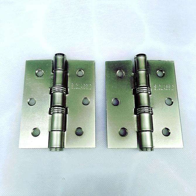 Engsel Pintu-Jendela 3 Inch Clasic/Engsel Pintu Tebal 3" 7,5 Cm Silver