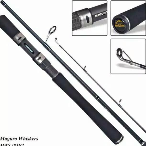 Joran Maguro WHISKERS | Spinning | Galatama | Mas | Bawal | Lele Original