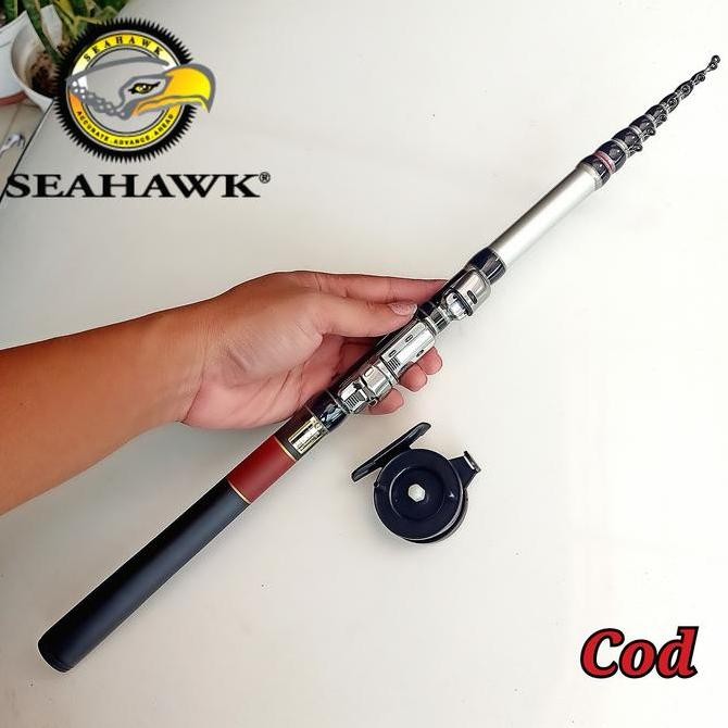 Tegek Kolong Super Kaku Seahawk Carbonstren 270 Ruas Pendek Original