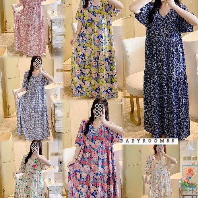 [BABYROOM88] DASTER RAYON  {COTTON SILK } RUKA 100% PANJANG BAGUS SEKALI HJ