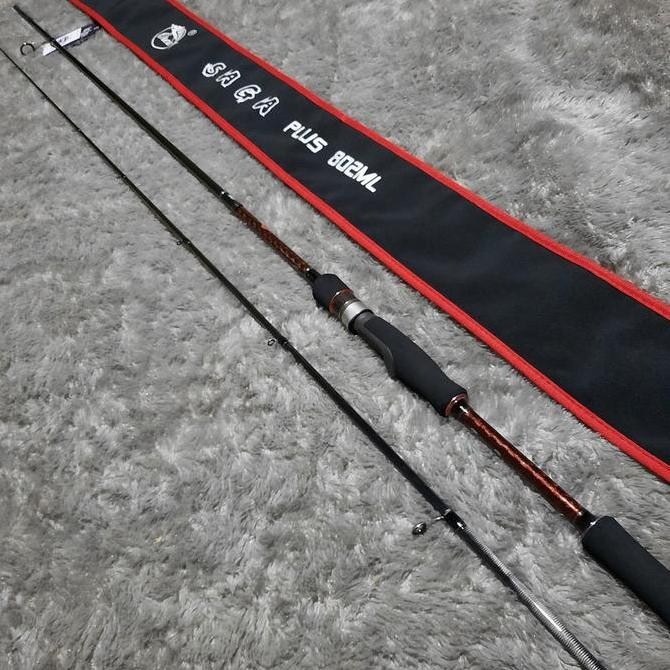 joran pancing 802ML Orca Saga plus  240 Original
