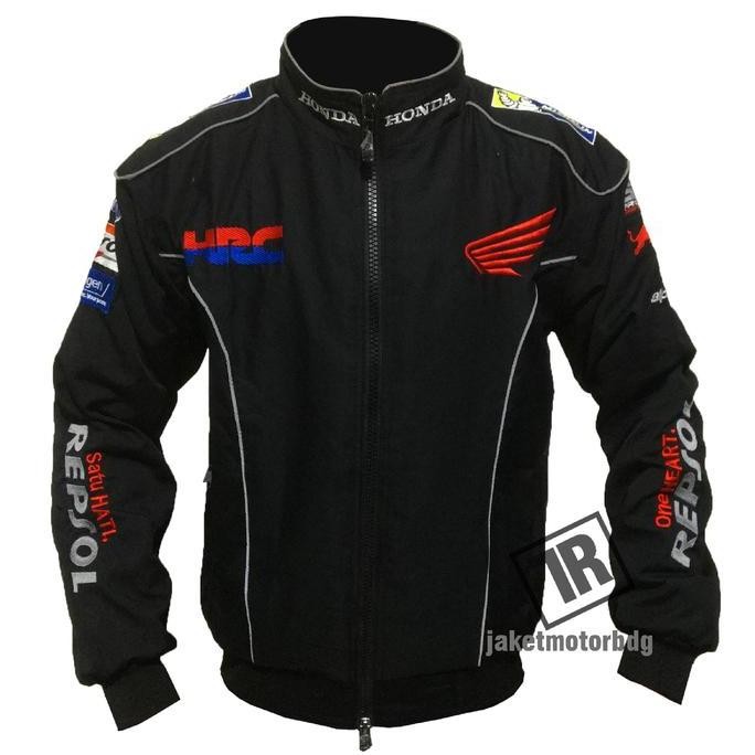 BEBAS ONGKIR - jaket motor Honda HRC team