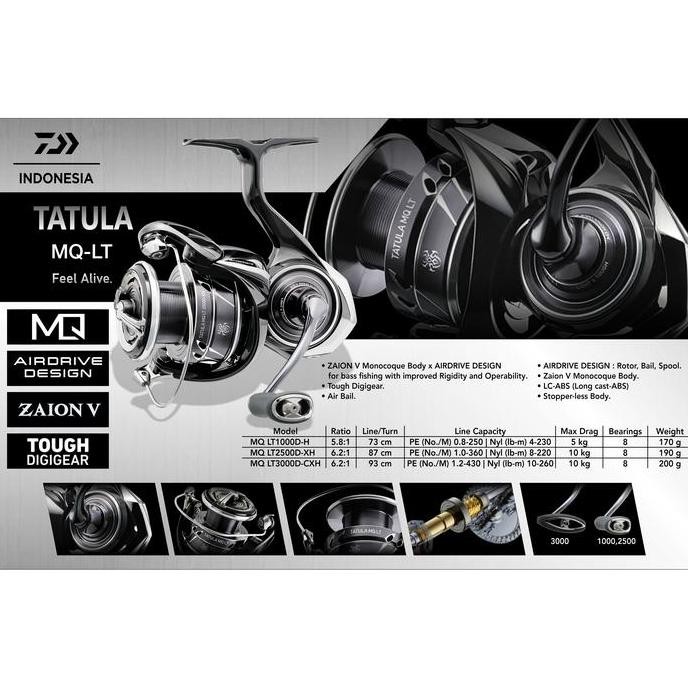 REEL DAIWA 23 TATULA MQ LT CO