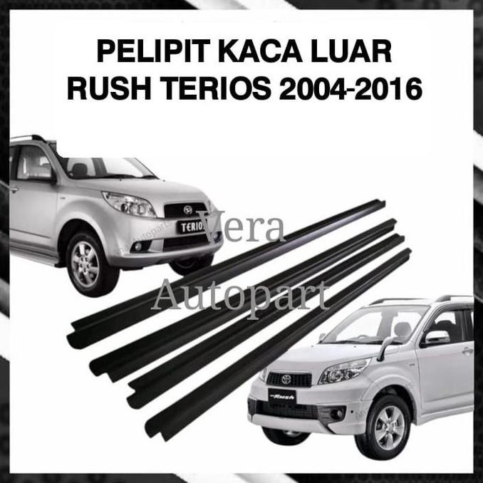 // Karet pelipit kaca Rush Terios original //