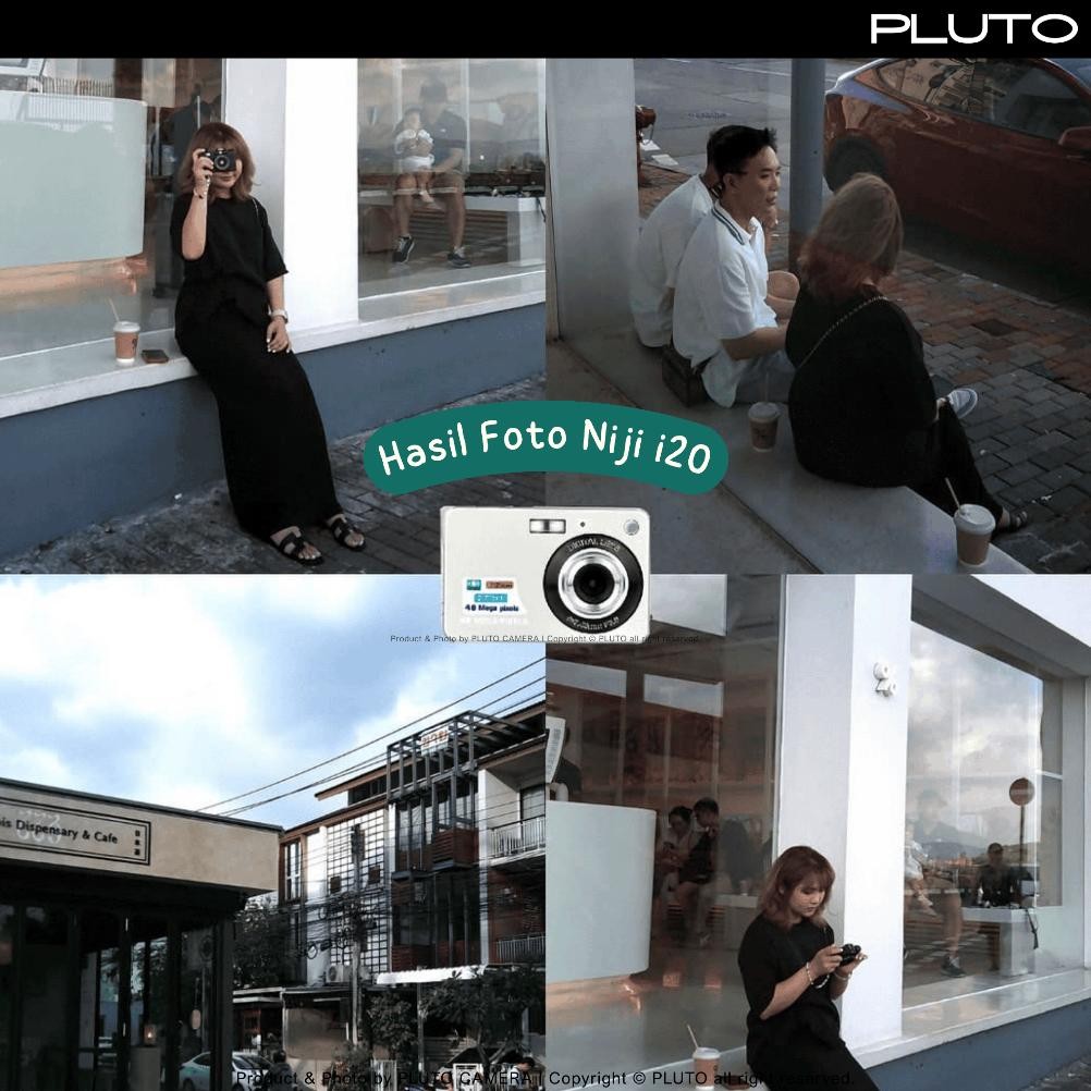Niji I20 Digital Camera Digicam Kamera Pocket 48Mp