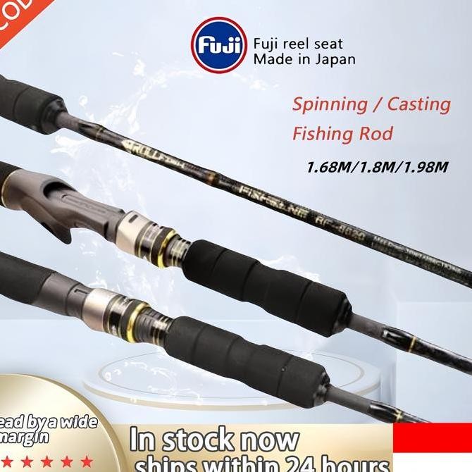 Fuji Jigging X-Cross Rod Spinning Rod Casting Rod Slow-Jigging/Fast-Jigging Saltwater Fishing Rod Or