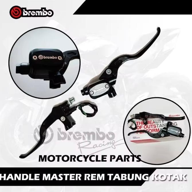 Promo MASTER REM BREMBO KOTAK MODEL MRCB VARIASI 1SET KANAN KIRI FULL CNC UNIVERSAL SEMUA MOTOR Moto