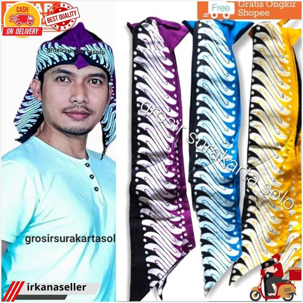 Udeng Jadi Motif Jawa Timuran Cod