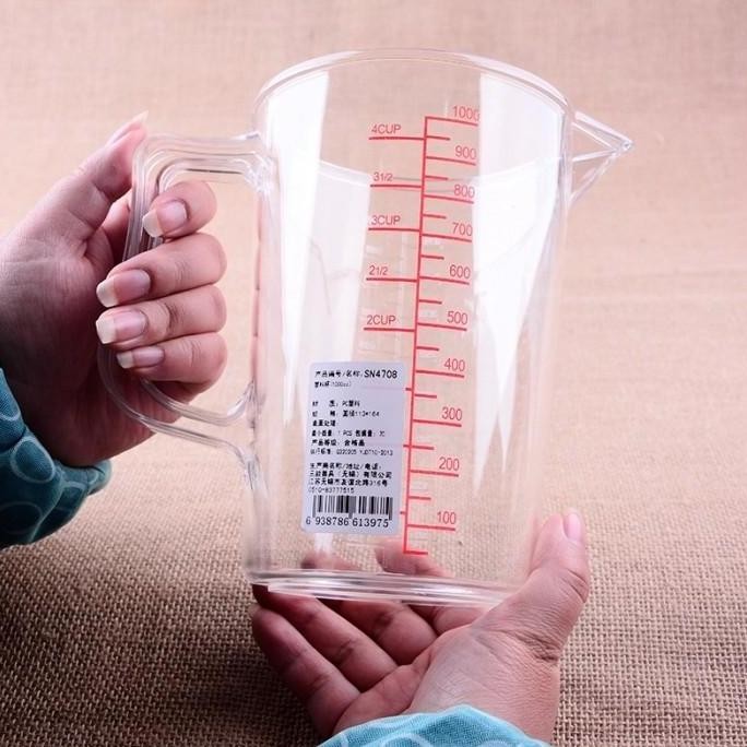 Sanneng SN4710 - Plastic Measuring Cup / Gelas Ukur 3L / 3000cc CO