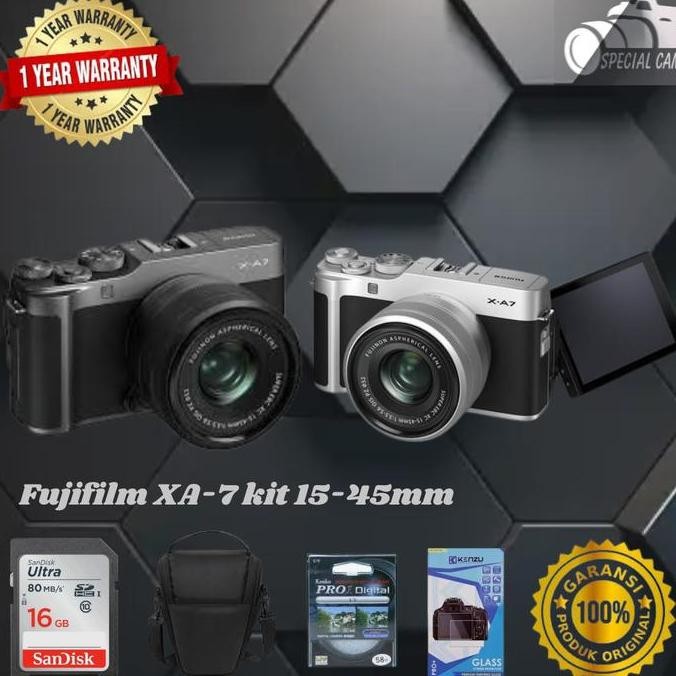 Camera Fujifilm Xa-7 Kit 15-45Mm / Fujifilm Xa7 Allshop