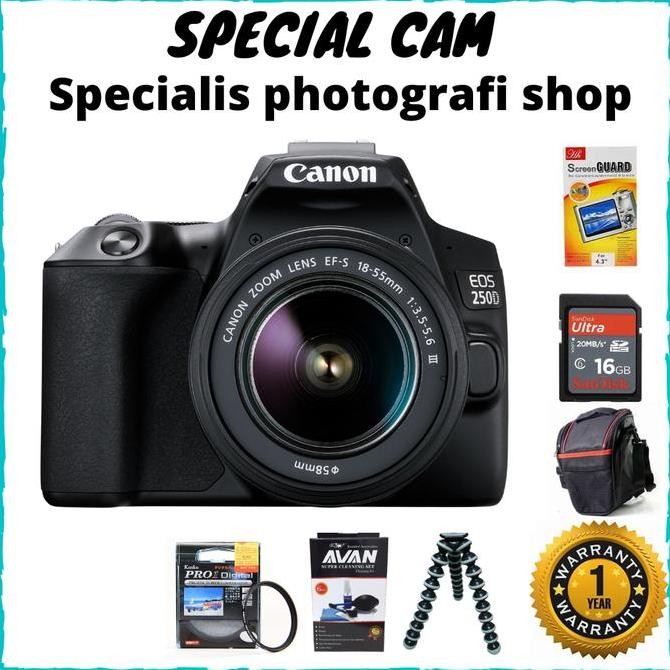 Canon Eos 250D Kit / Camera Canon Eos 250D Kit Allshop