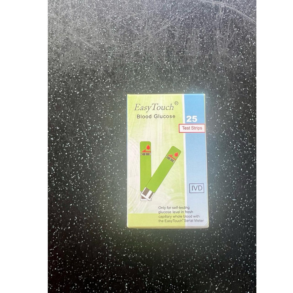 Strip Easy Touch Gula Darah - Isi 25 Strip | Tes Glukosa Darah EasyTouch GCU