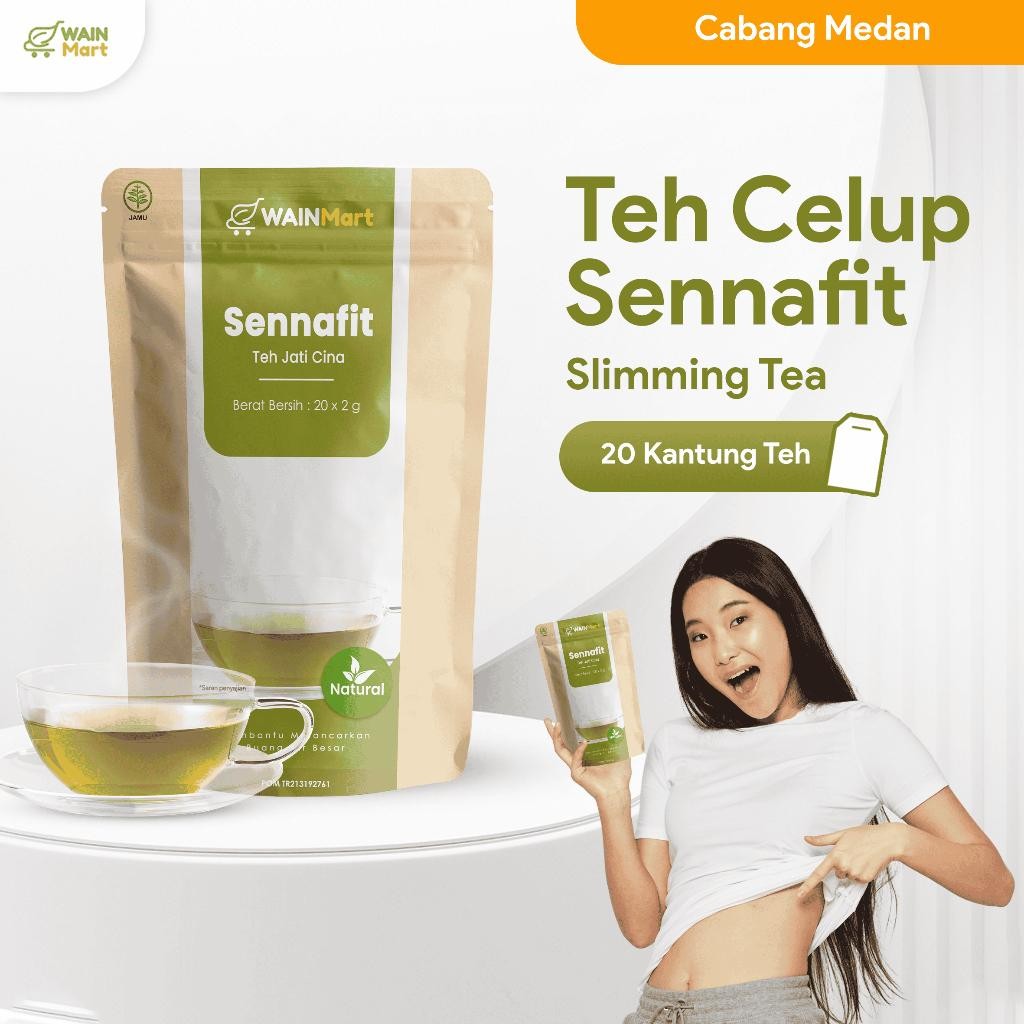 

LS SENNAFIT Slimming Tea Teh Pelangsing Teh Celup Daun Jati Cina Herbal Alami dan Peluntur Lemak